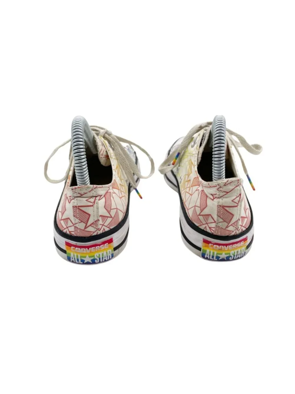 Converse Chuck Taylor All Star Pride Rainbow Shoes Low Top Sneakers Womens 6 - Picture 2 of 9
